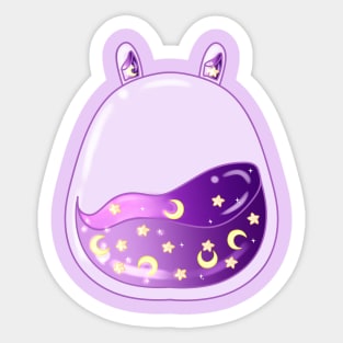 Halloween Boba Bunny Sticker